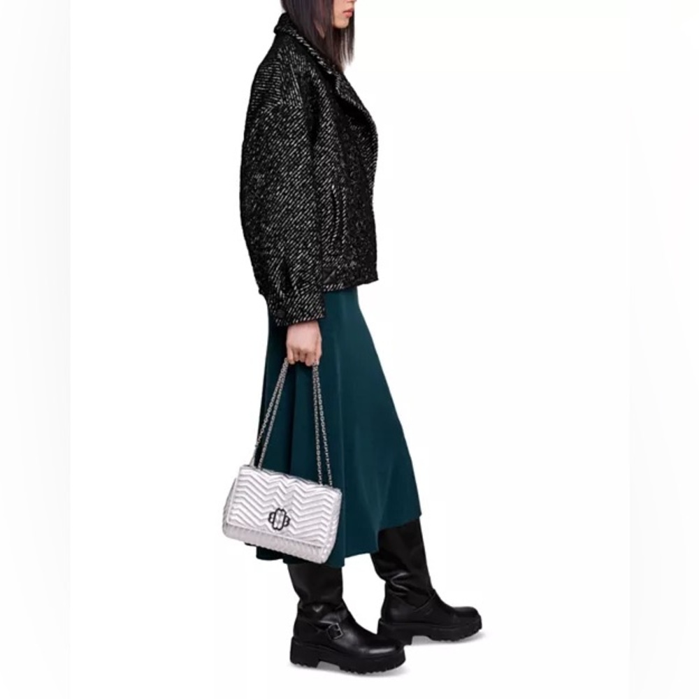 Maje Wool-blend Tweed Jacket - image 16